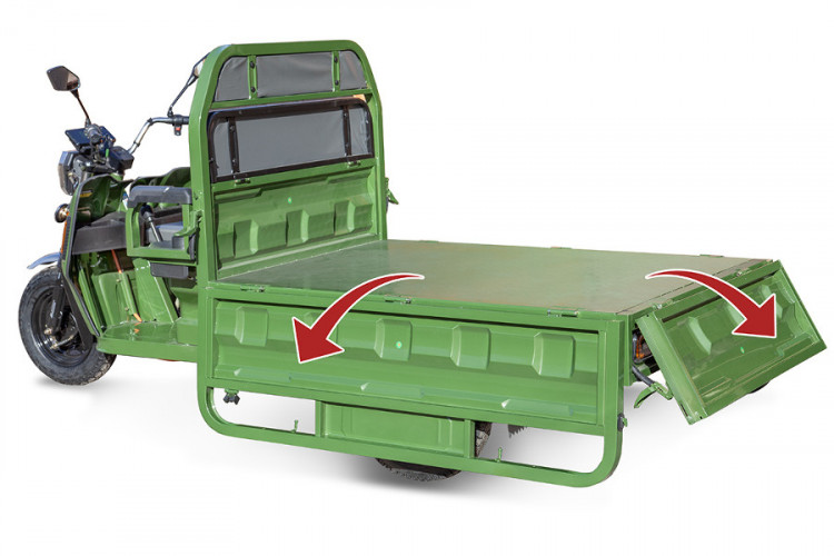 Грузовой электрический трицикл Rutrike Маяк 1500 в Саратове