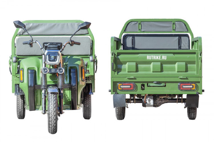 Грузовой электрический трицикл Rutrike Маяк 1500 в Саратове