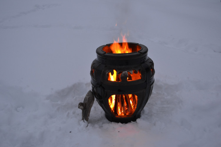 Тандыр-Камин Барельеф в Саратове