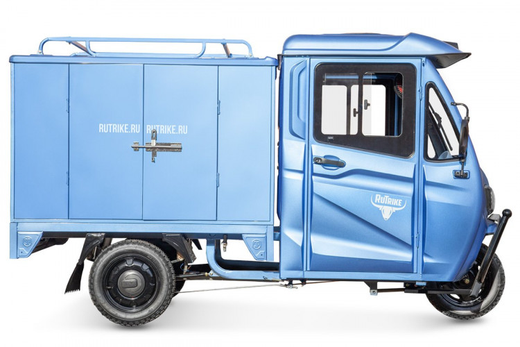 Грузовой электрический трицикл Rutrike КАРГО Кабина Дуал в Саратове