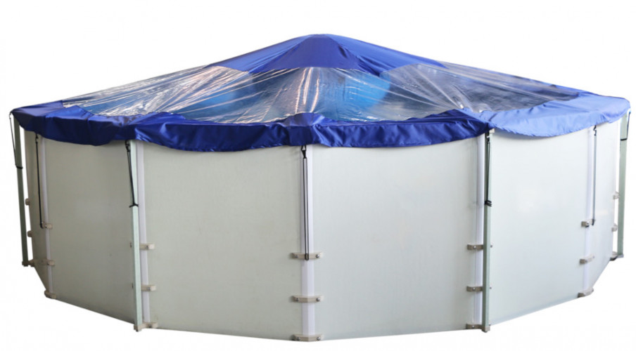 Тент для бассейна с надувной подушкой "Фиеста" в Саратове