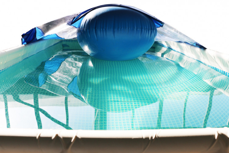 Тент для прямоугольного бассейна Intex/Bestway с надувной подушкой "Фиеста" в Саратове