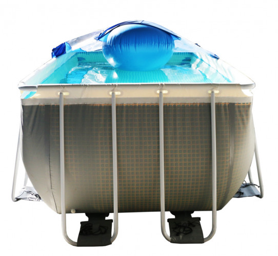 Тент для прямоугольного бассейна Intex/Bestway с надувной подушкой "Фиеста" в Саратове