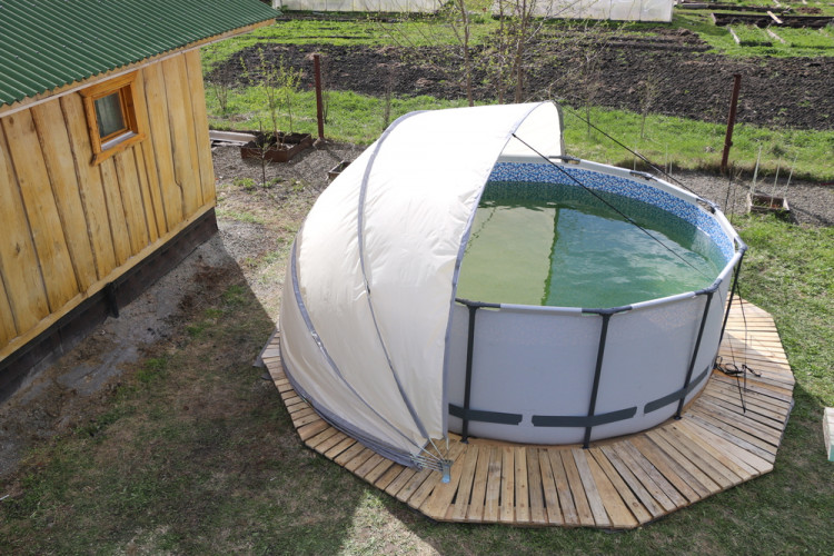 Купол-тент для бассейнов "Фиеста" КОМБИ в Саратове