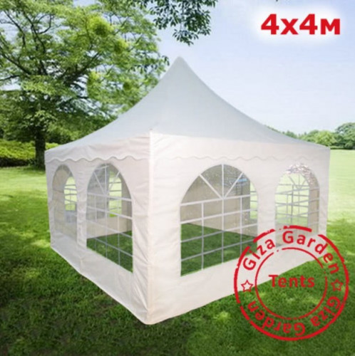Шатер Пагода Giza Garden 4 х 4 м белый в Саратове
