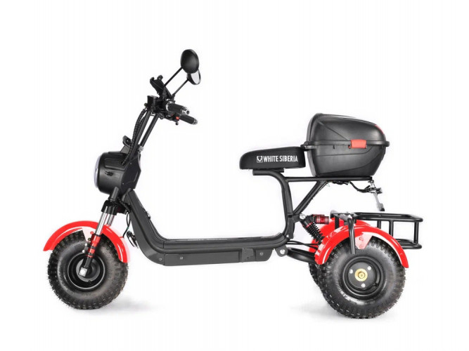 Электроскутер White Siberia TRIKE MINI 1500W в Саратове