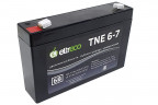 Тяговый аккумулятор Eltreco TNE6-7 (6V7A/H C20) в Саратове