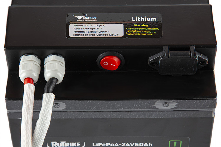 Тяговый железо-фосфатный аккумулятор RuTrike LiFePO4 24V60Ah (80А) в Саратове