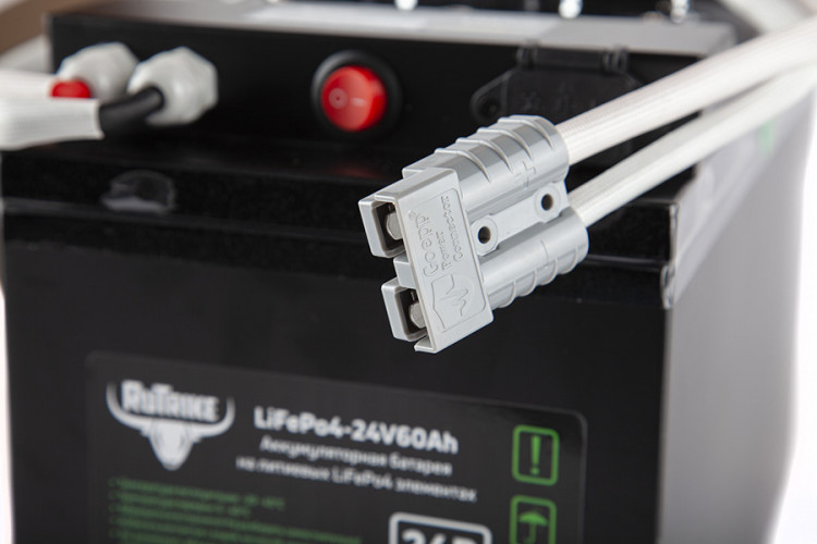 Тяговый железо-фосфатный аккумулятор RuTrike LiFePO4 60V48Ah (60А) в Саратове