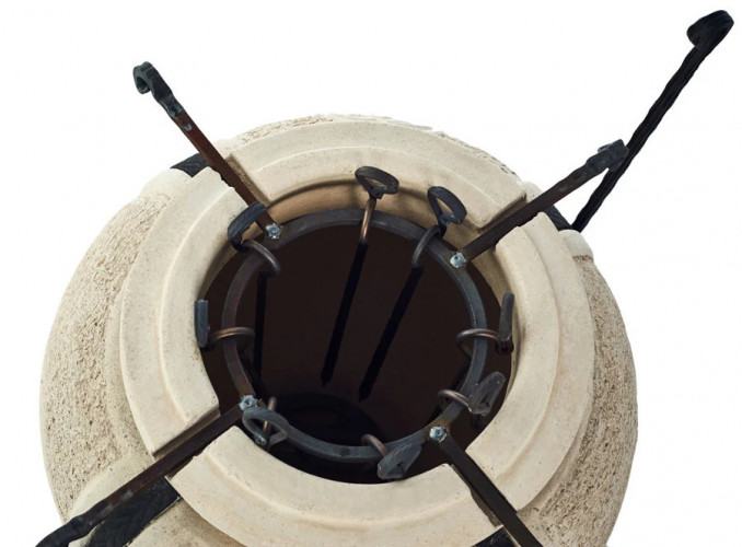 Тандыр Сармат Есаул с термометром в Саратове