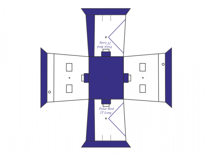 Зимняя палатка Polar Bird 2T Long компакт в Саратове