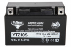 Аккумулятор стартерный для мототехники Rutrike YTZ10S (12V/10Ah) в Саратове