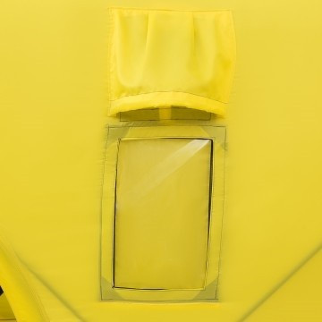 Палатка для рыбалки Helios Куб 1,5х1,5 желто/серый в Саратове