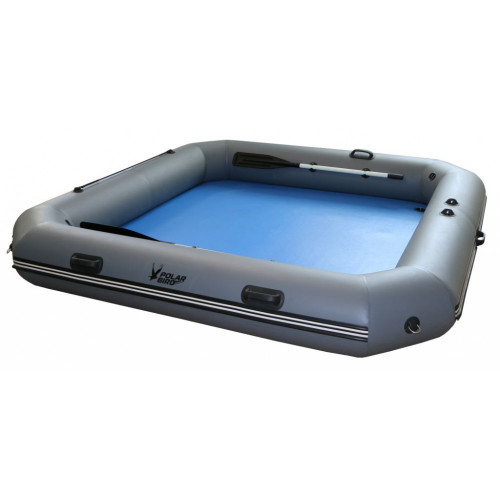 Надувной плот-палатка Polar bird Raft 260+слани стеклокомпозит в Саратове