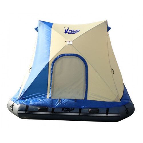 Надувной плот-палатка Polar bird Raft 260+слани стеклокомпозит в Саратове