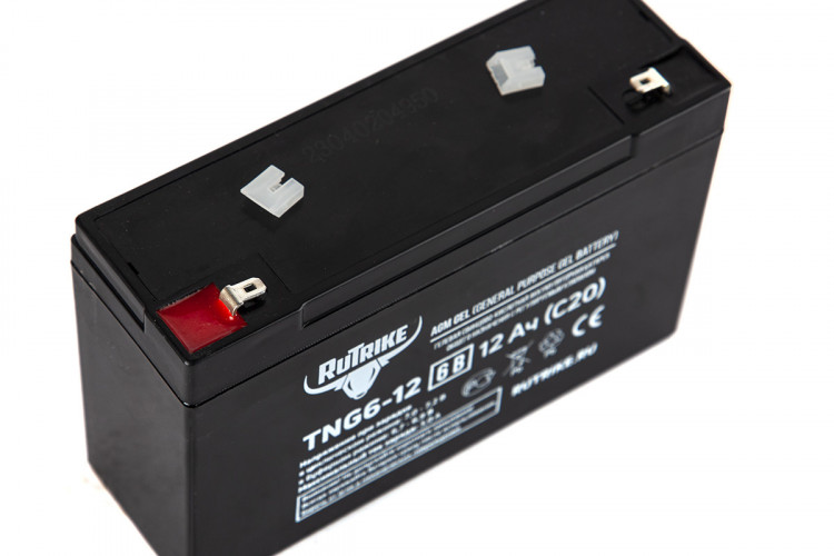 Тяговый гелевый аккумулятор RuTrike TNG 6-12 (6V12A/H C20) в Саратове