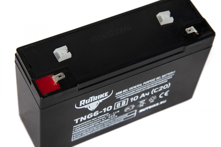 Тяговый гелевый аккумулятор RuTrike TNG 6-10 (6V10A/H C20) в Саратове