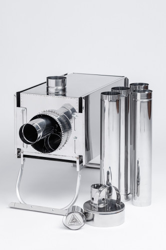 Печь Инвент экономка средняя с регулирующимися экранами в сумке в Саратове