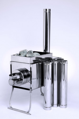 Печь Инвент Экономка средняя со стац. экранами в сумке в Саратове