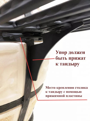 Боковой столик для тандыра в Саратове