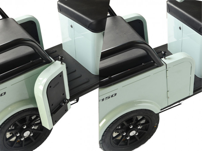 Пассажирский электротрицикл Wanshida LC-F150 в Саратове