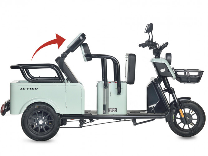 Пассажирский электротрицикл Wanshida LC-F150 в Саратове