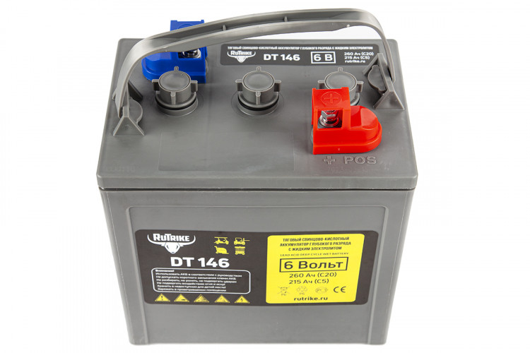 Тяговый аккумулятор RuTrike WET DT146 (T-145) 6V170A/H C3 в Саратове