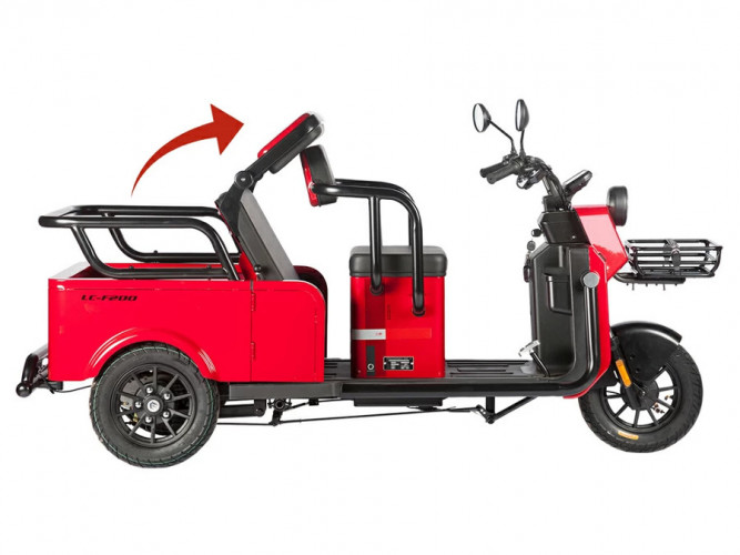 Пассажирский электротрицикл Wanshida LC-F200 в Саратове