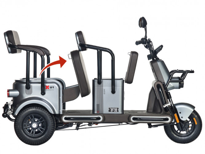 Пассажирский электротрицикл Wanshida U1-X в Саратове