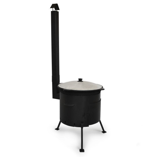 Печь с трубой под казан 12 литров, 360 мм в Саратове