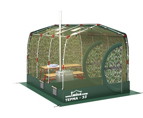 Зимняя палатка Терма-33 в Саратове