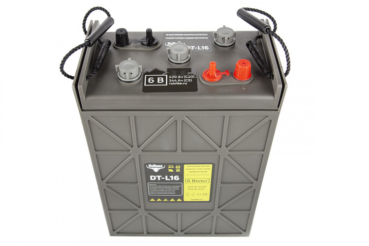 Тяговый аккумулятор RuTrike WET DTL16 (L16H-AC) 6V275A/H C3 в Саратове