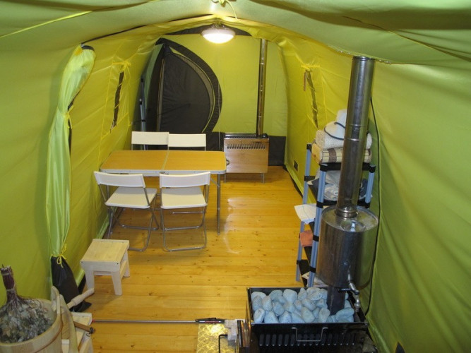 Зимняя палатка Терма-42 в Саратове