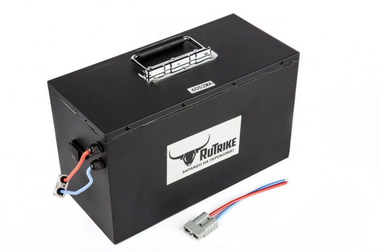 Литиевый тяговый аккумулятор RuTrike 60V52A/H Li(MnCoNi)O2 в Саратове