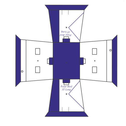 Зимняя палатка Polar Bird 3T Long компакт в Саратове