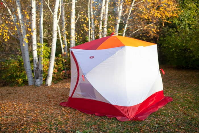 Палатка для рыбалки Медведь КУБ-4 Утепленная в Саратове