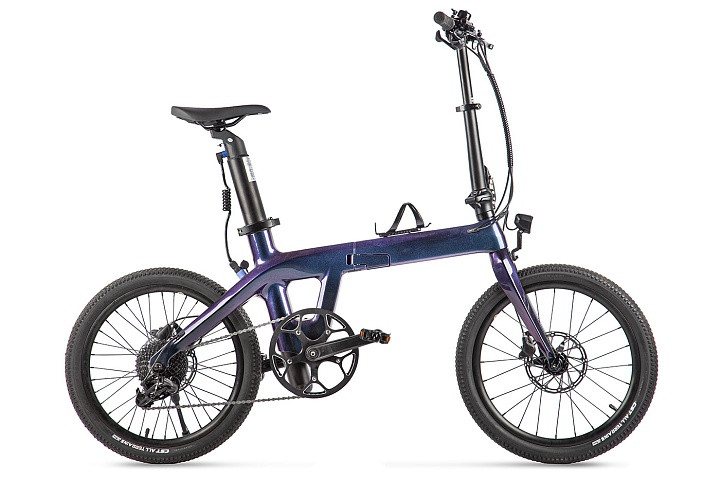 Электровелосипед складной Carbon 20" Sporto в Саратове