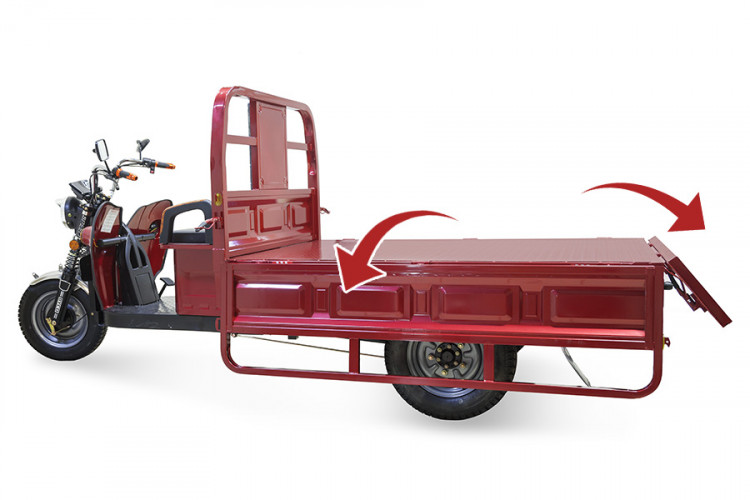 Грузовой электрический трицикл Rutrike D4 1800 60V1500W в Саратове