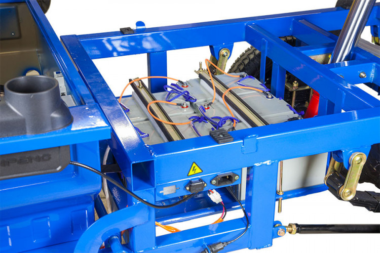 Грузовой электрический трицикл Rutrike D5 1700 гидравлика в Саратове