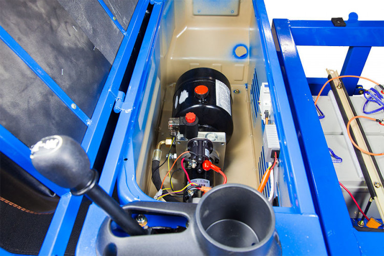 Грузовой электрический трицикл Rutrike D5 1700 гидравлика в Саратове